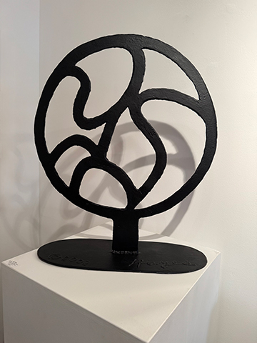 Exhibition detail at Anita Shapolsky Gallery