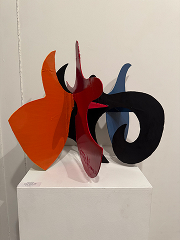 Exhibition detail at Anita Shapolsky Gallery