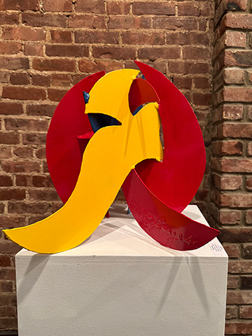 Exhibition detail at Anita Shapolsky Gallery