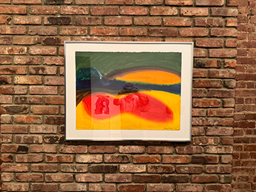 Exhibition detail at Anita Shapolsky Gallery