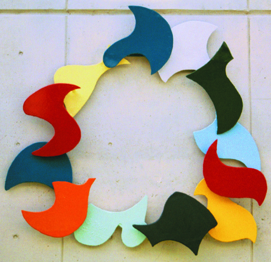 Circular Relief on loan to the Frost Art Museum
