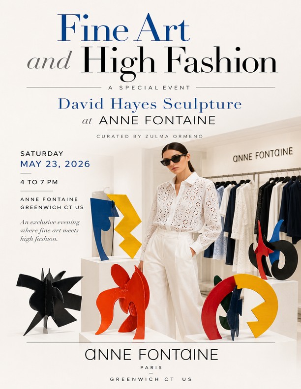 Fine Art and High Fashion event flyer