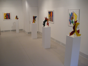Installation view at Garrison Art Center