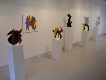 Installation view at Garrison Art Center