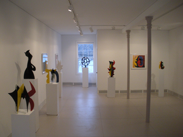 Installation view at Garrison Art Center