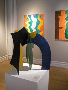 Installation view for Fathers and Daughters at the Greenwich Arts Council