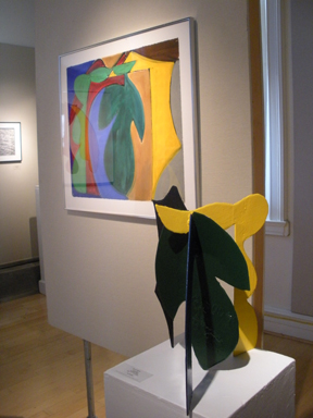 Installation view for Fathers and Daughters at the Greenwich Arts Council