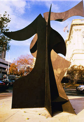 Large Vertical Motif at Hartford Public Library