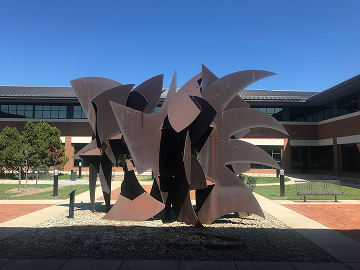 Midwestern Landscape, CorTen steel, 1990