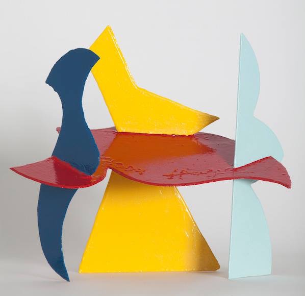 David Hayes small sculptures at Center for Creative Education Art Gallery