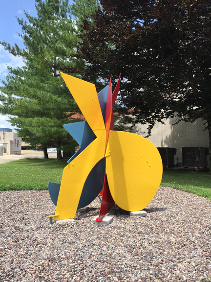 Sabrina at the Dubuque Museum of Art