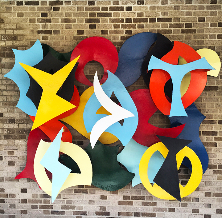 David Hayes relief sculpture
