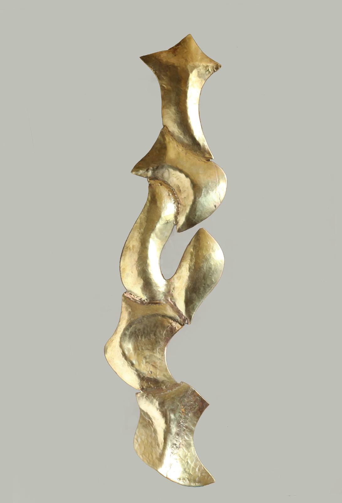 David Hayes brass relief
